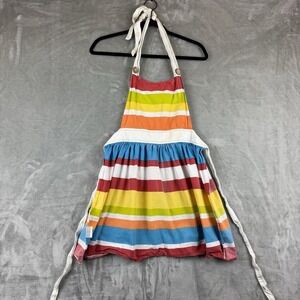 Fiesta Fiestaware Homer Laughlin Fashion Apron Caryn Print/Multi Colored Stripe